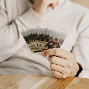 Foto kaartspel – Bedrukte achterkant