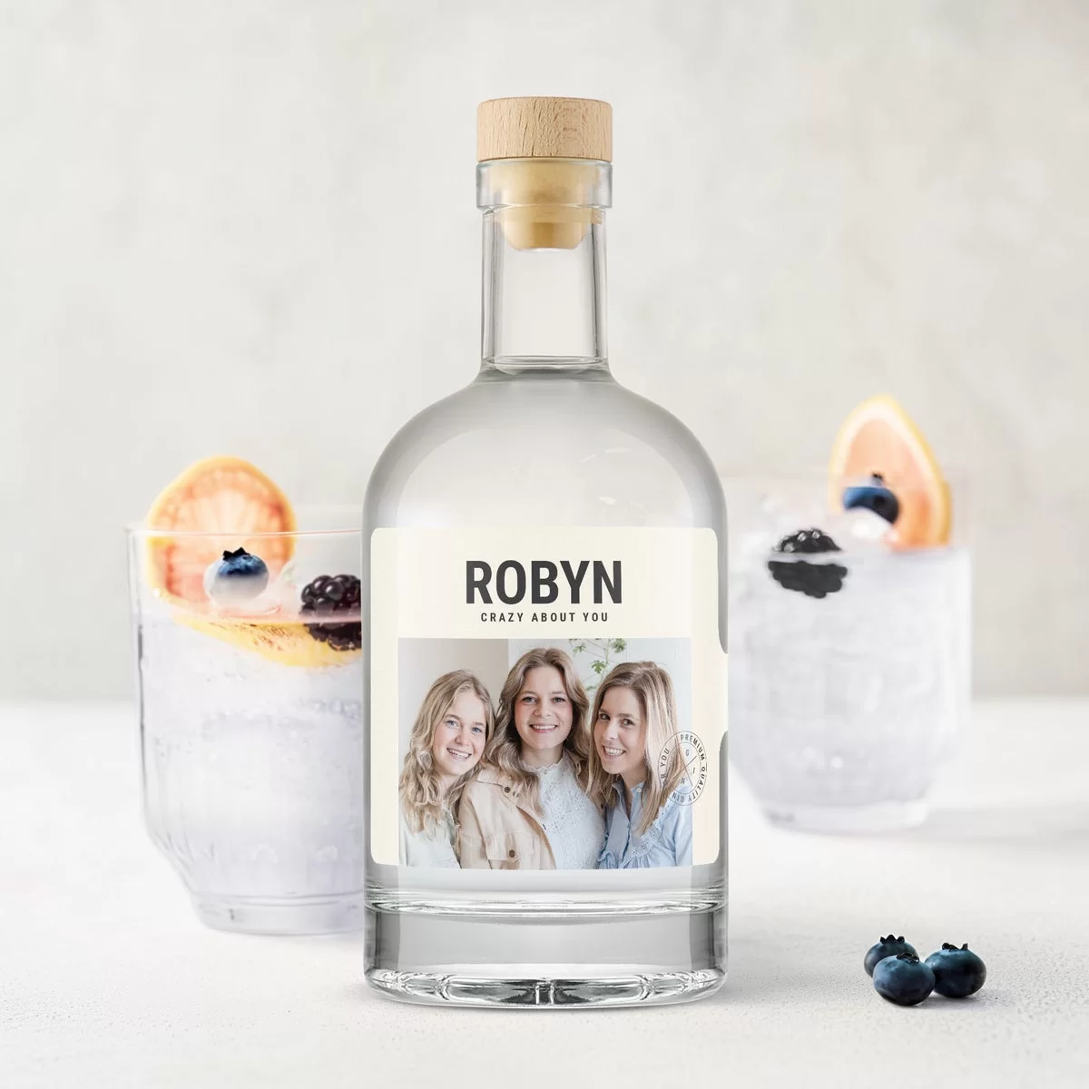YourSurprise gin met bedrukt etiket - Afbeelding 2